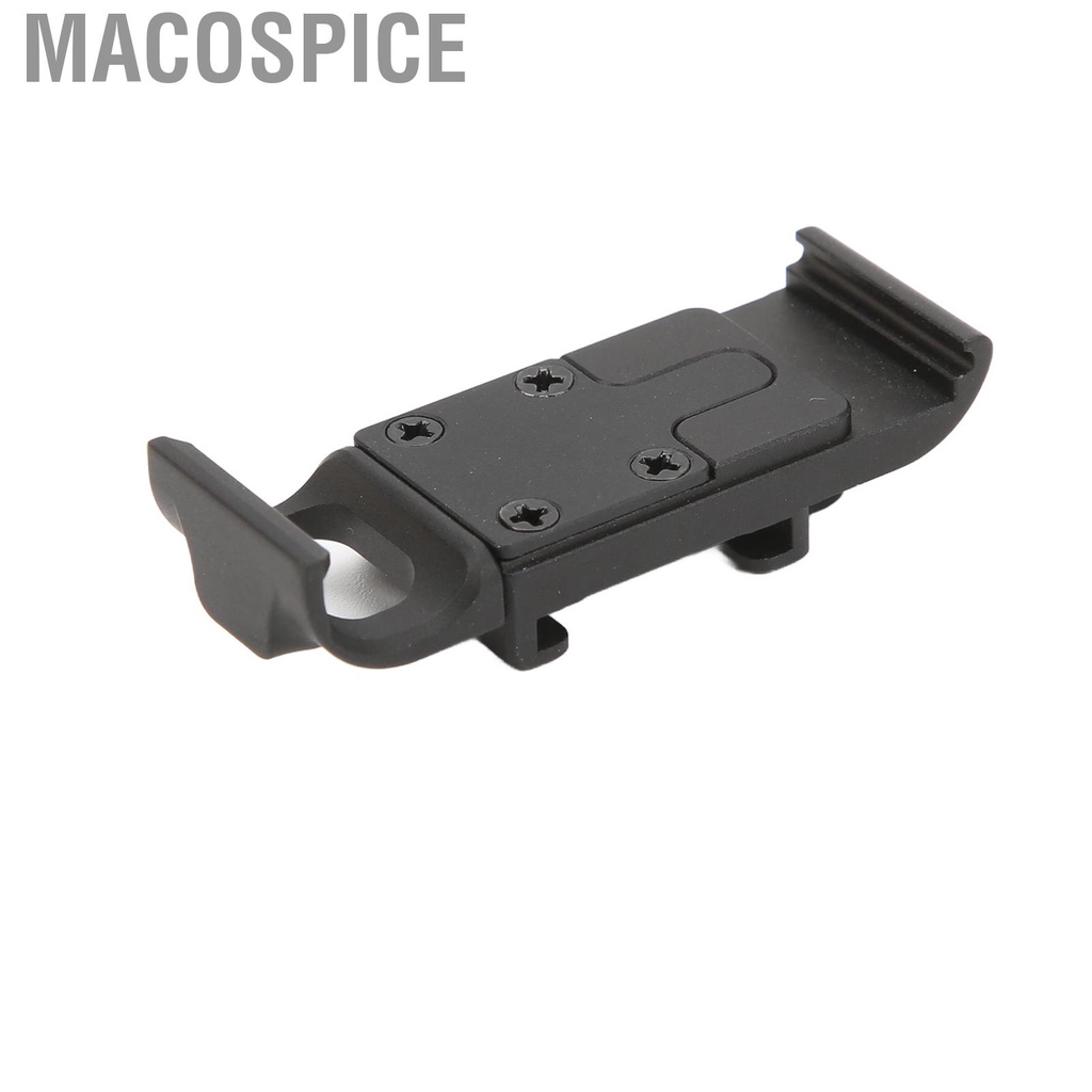 Vỏ bảo vệ pin Macospice có lỗ vít 1/4 inch cho GoPro 9 màu đen | BigBuy360 - bigbuy360.vn