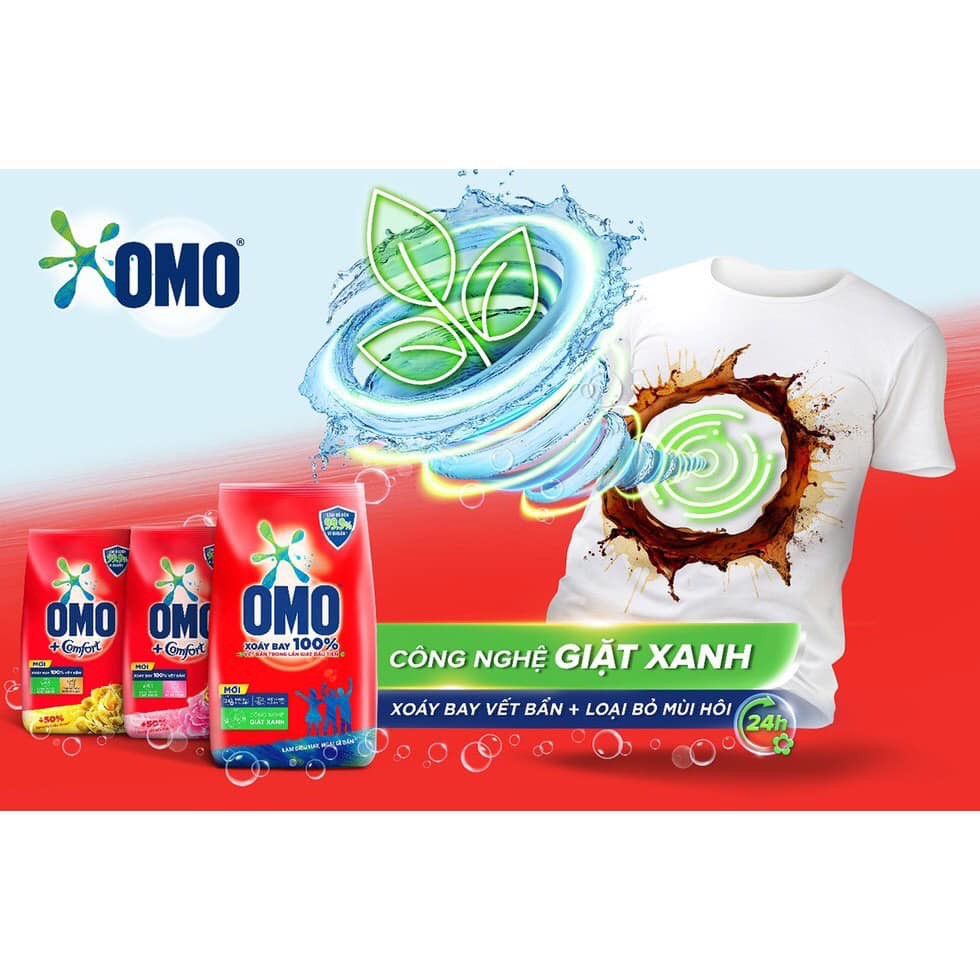 Túi bột giặt OMO matic 6Kg/5,5Kg