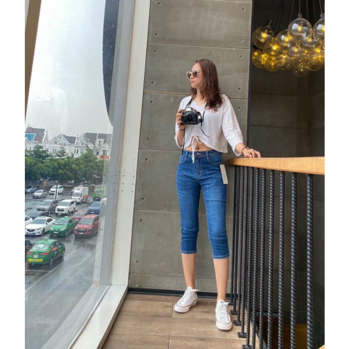 Quần jeans lửng 7 tấc