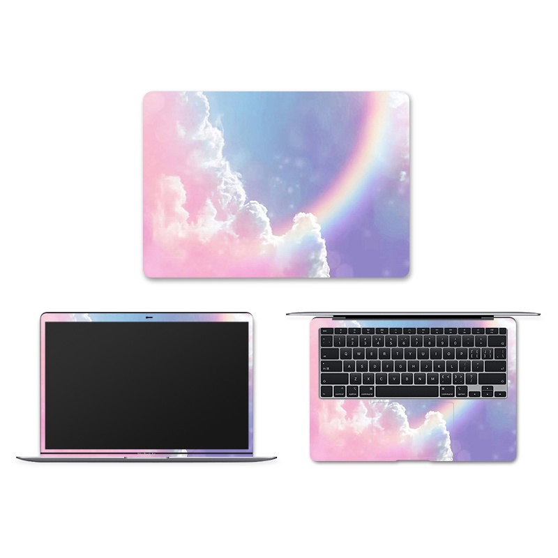 3 pieces of universal protective film, laptop stickers, computer decorative decals, suitable for Lenovo, HP, ASUS, and Dell laptops