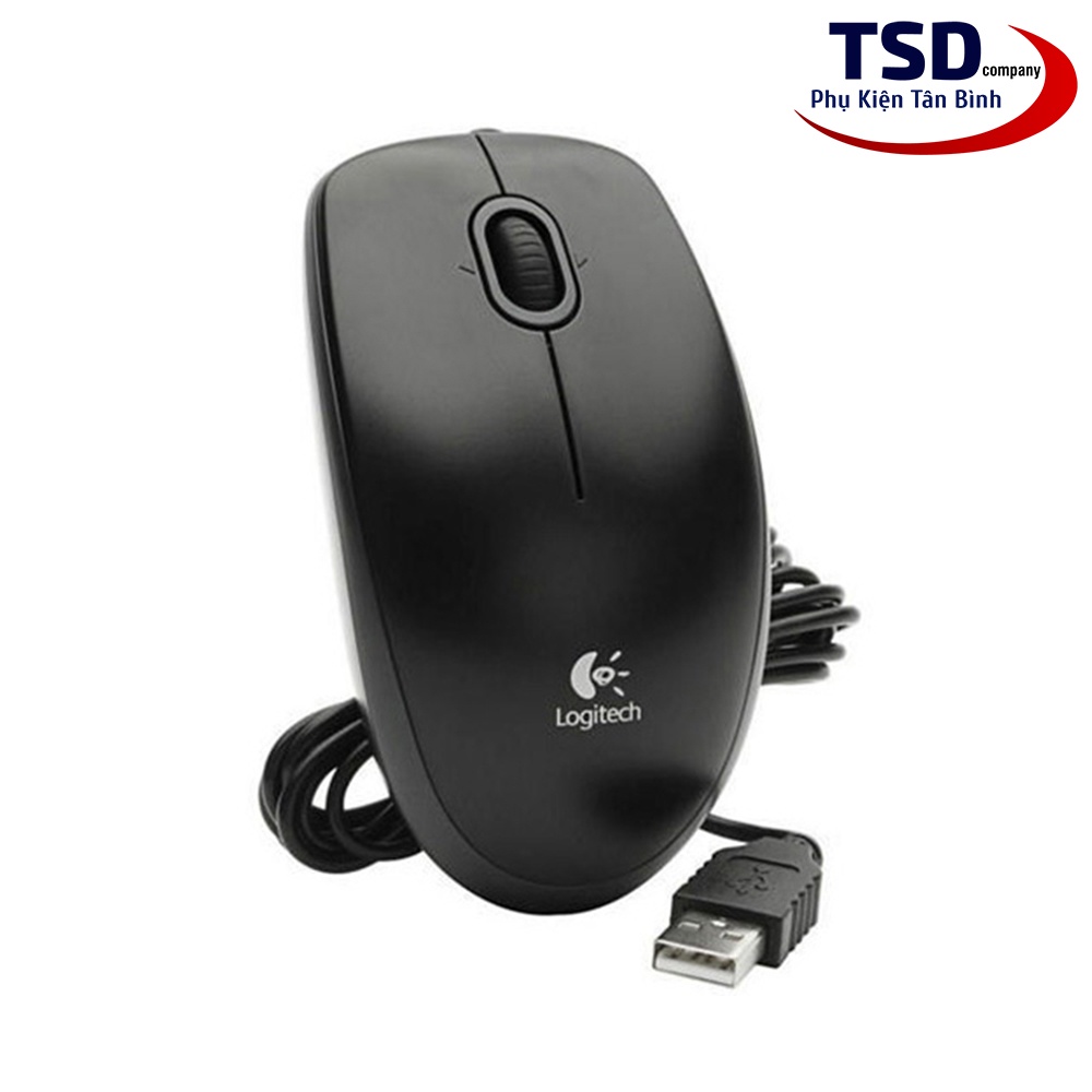 Chuột Quang USB Logitech B100 Chính Hãng