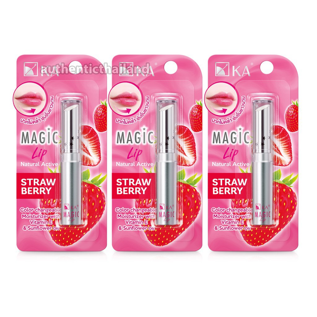 Son dưỡng có màu KA Magic Lip Natural Active 2.2g | BigBuy360 - bigbuy360.vn