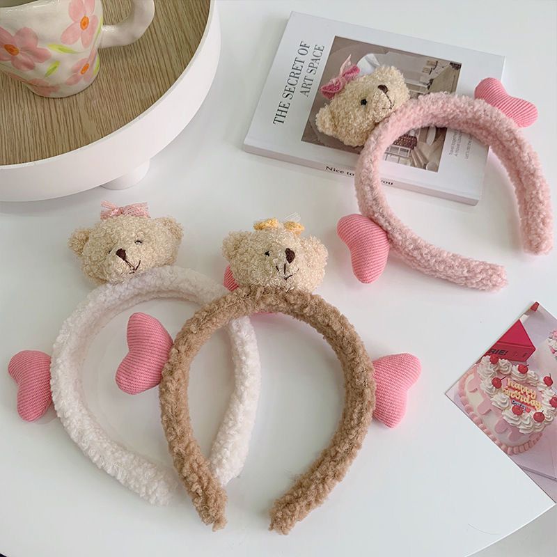 Băng đô cài đầu gấu dễ thương T24