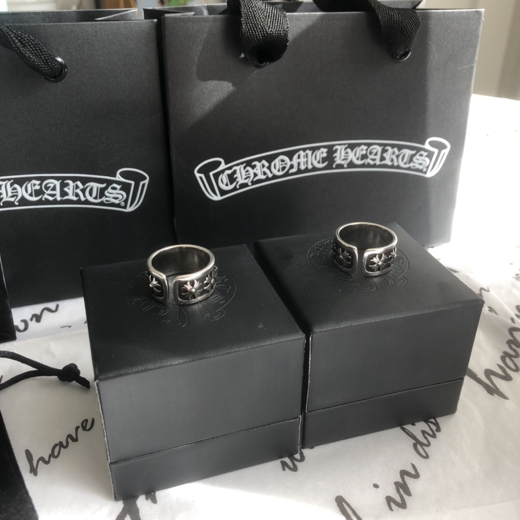 Nhẫn Chrome HEart Vintage  FW21