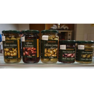 Qủa oliu xanh hữu cơ ngâm nước muối (đã tách hạt) - Epikouros