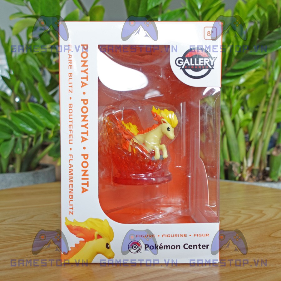 Mô hình Pokemon Ponyta/Poniita 6CM Flare Blitz Gallery nhựa RESIN CHÍNH HÃNG MỸ Pokemoncenter GAL08