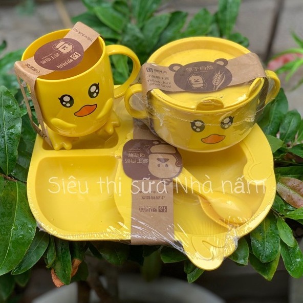 Set bát ăn dặm 5 chi tiết
