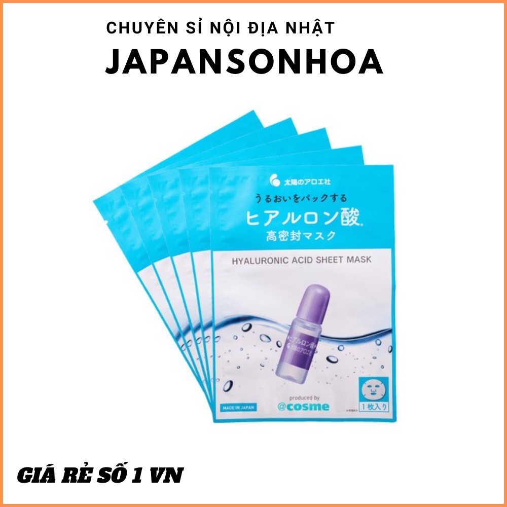 MẶT NẠ HYALURONIC ACID SHEET MASK DƯỠNG ẨM CHUYÊN SÂU CHO DACHÍNH HÃNG Chìa khoá của làn da tươi trẻ