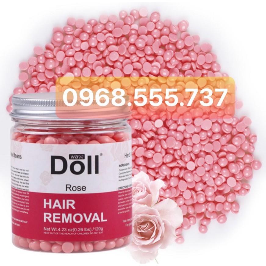 120g Sáp wax lông Doll Ý Chính Hãng siêu ăn lông | BigBuy360 - bigbuy360.vn