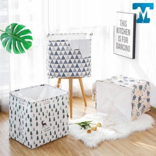 Túi đựng quần áo chăn màn vải canvas không thấm nước, giỏ đựng đồ đa năng vintage cỡ siêu to