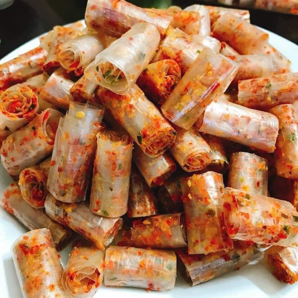 Bánh Tráng Cuộn Thập Cẩm Túi Zip 100g - Trai Đẹp Snack