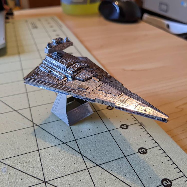 Mô Hình Kim Loại Lắp Ráp 3D Metal Mosaic Imperial Star Destroyers