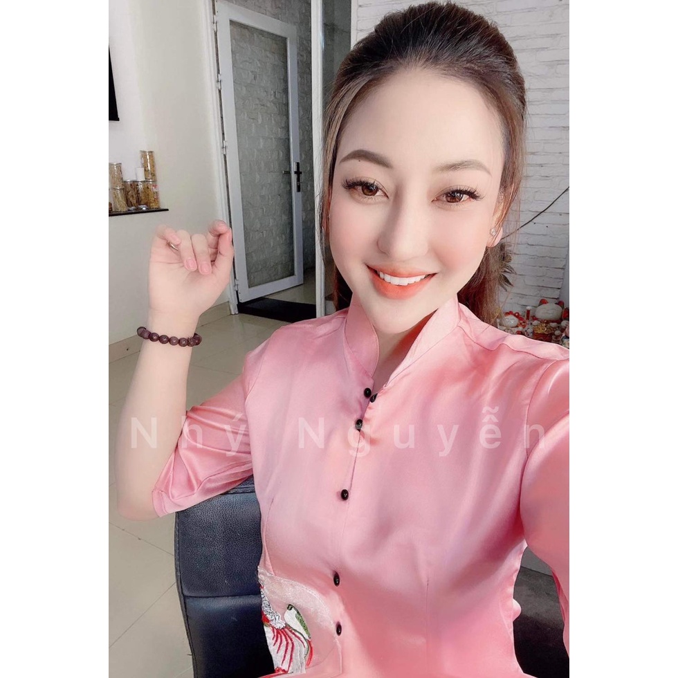 Bộ Lễ Đi Chùa Đính Dây May Mắn Tài Lộc MÀU HỒNG
