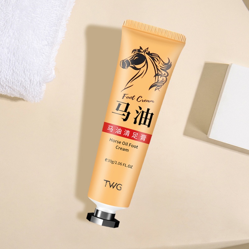Kem Dầu Ngựa Dưỡng Ẩm Tẩy Tế Bào Chết Chống Khô Da Bàn Chân