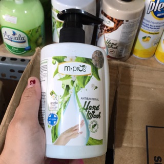 Nước rửa tay m.pros diệt khuẩn hương hoa trà trắng 500ml