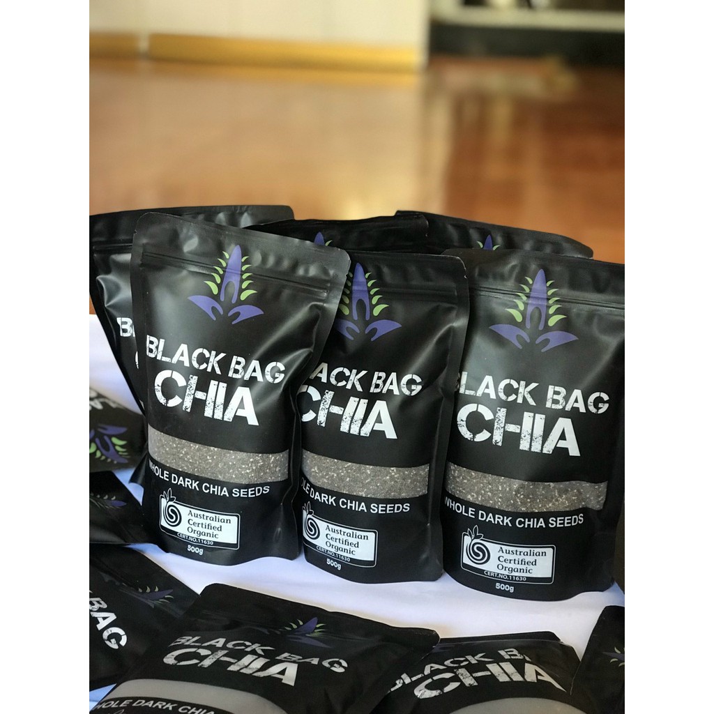 500Gr Hạt Chia ÚC BLACK BAG (Hàng chuẩn) - VEGA NUTS