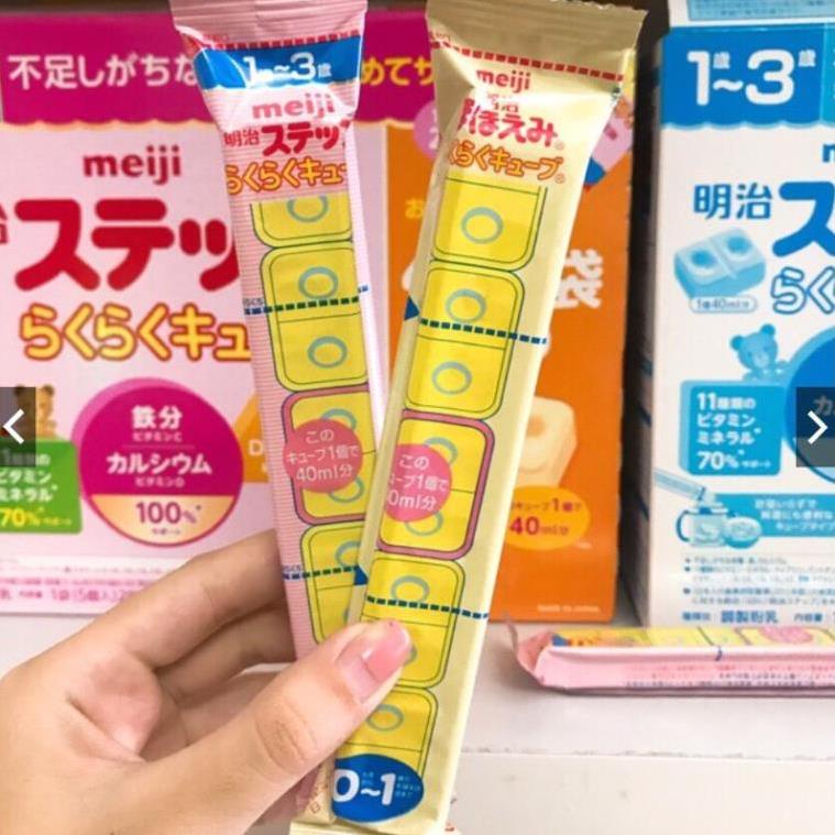 Sữa MEIJI số 0 và số 9 dạng thanh 27g x 24 nội địa Nhật hỗ trợ phát triển trẻ em - 𝐁𝐞𝐚𝐧 𝐒𝐭𝐨𝐫𝐞