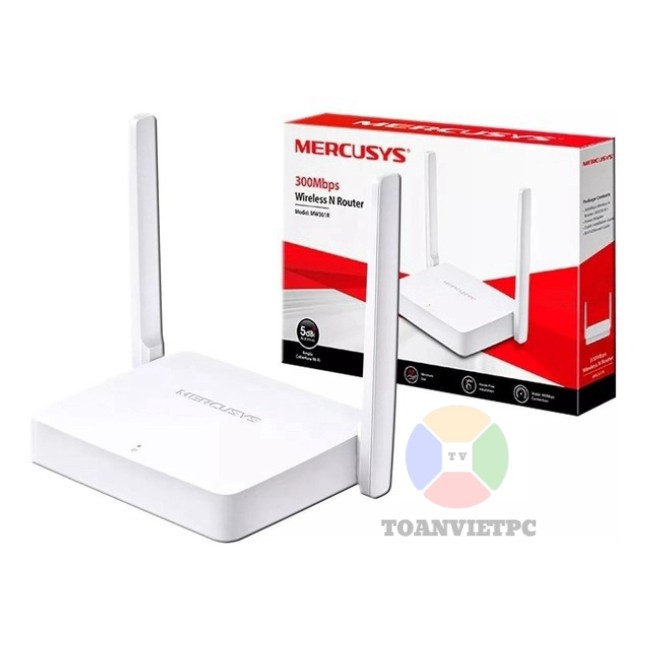 [Chính Hãng] Bộ Định Tuyến Không Dây Phát Sóng Wifi Mecusys 2 Râu Chuẩn N 300Mbps . | BigBuy360 - bigbuy360.vn