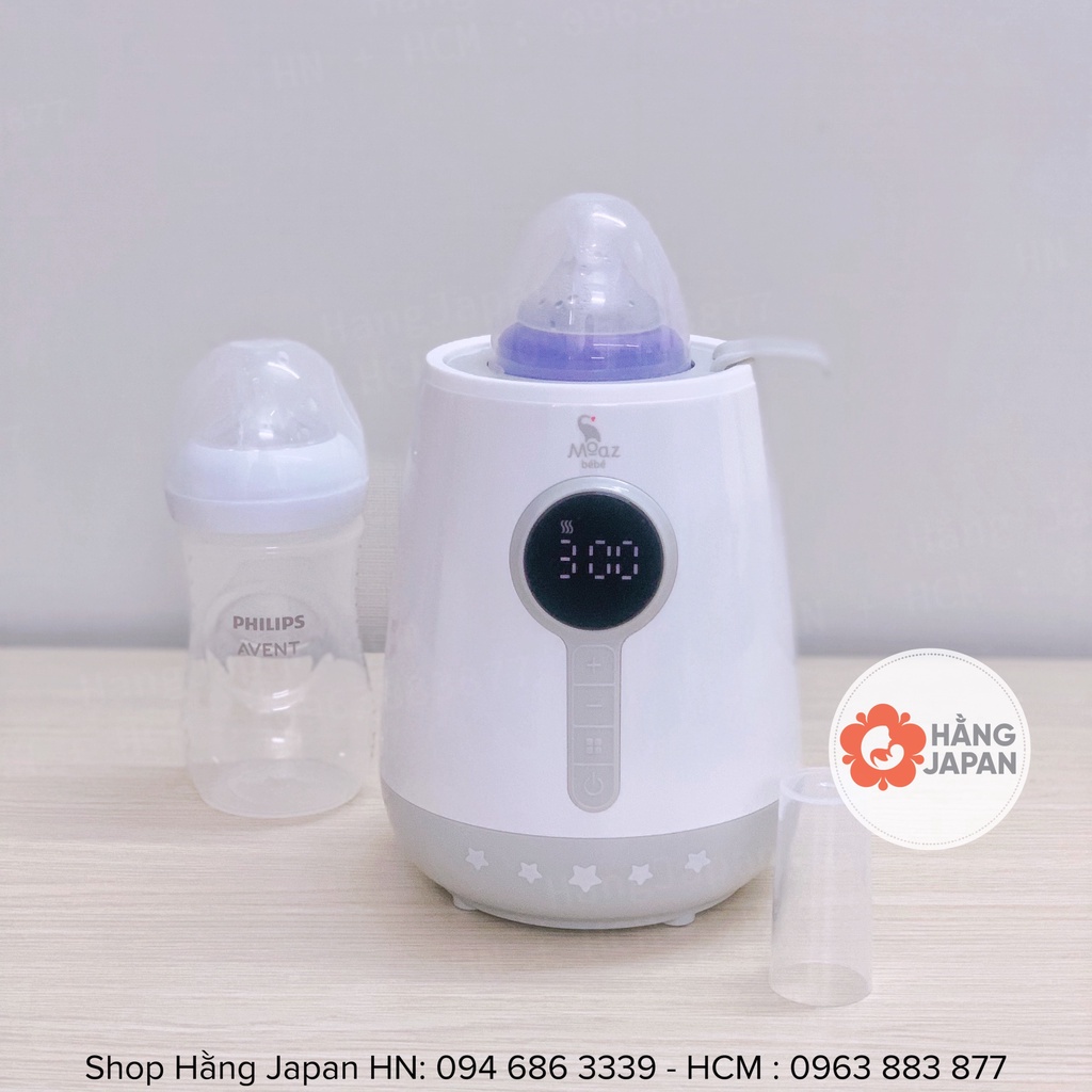 Máy hâm sữa siêu tốc thông minh moaz bebe MB-021 Hàng chính hãng