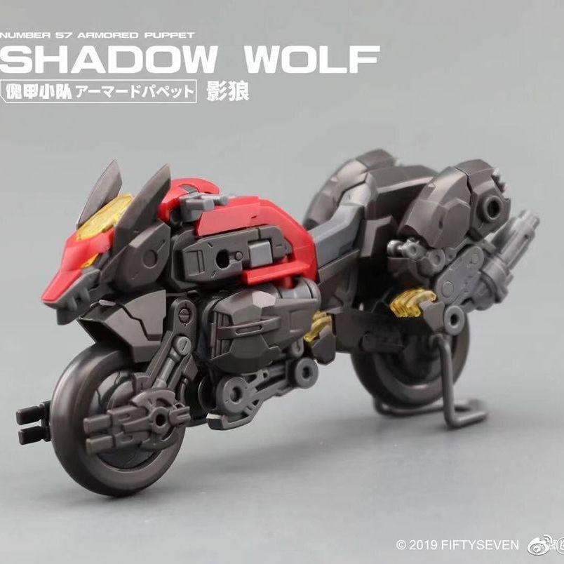 Mô Hình Lắp Ráp Xe Hơi fiftyseven no.57 shadow wolf fire Tỉ Lệ 1 / 24