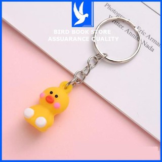 Móc khóa phụ kiện túi ví hình vịt 💕𝑭𝒓𝒆𝒆𝒔𝒉𝒊𝒑💕 má hồng nhỏ 2.5cm Birdbook