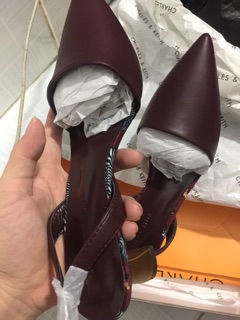 Guốc Charles keith xuất (kèm ảnh thật và clip thật hàng về)