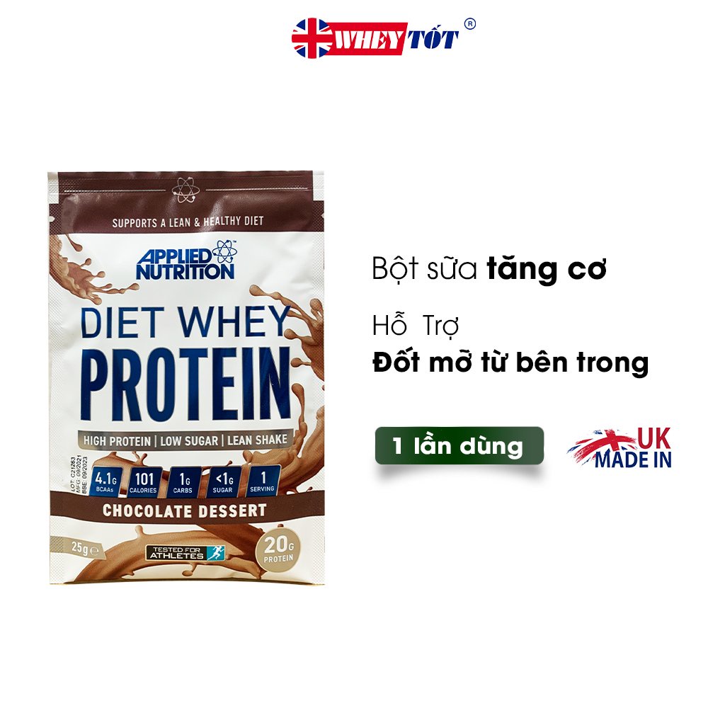 WHEY PROTEIN | DIET WHEY GÓI SAMPLE 1 LẦN DÙNG