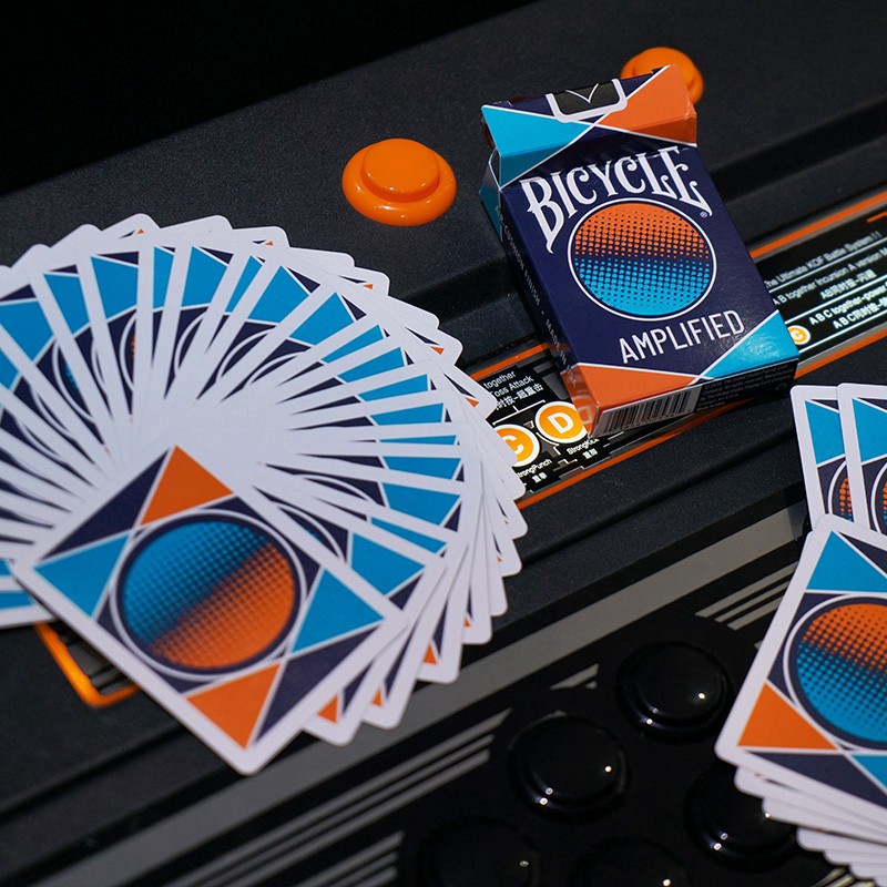 Bicycle Amplified Playing Cards Deck Poker Size USPCC Limited Edition Magic Card Games Magic Props Magic Tricks