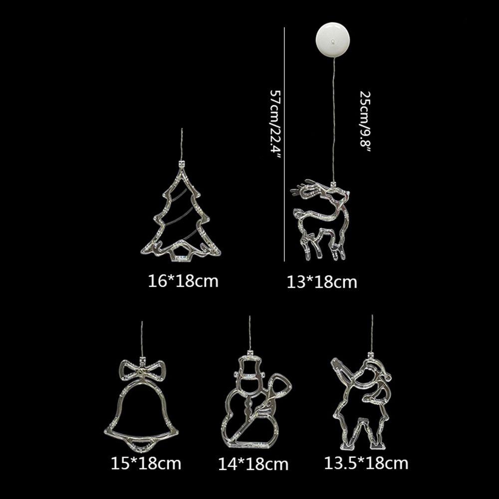 Rèm cửa sổ Có Đèn LED Trang Trí Giáng Sinh