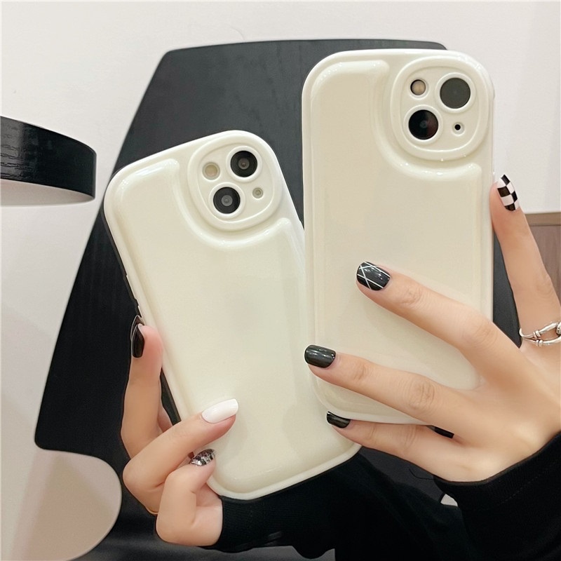 Ốp Điện Thoại Túi Khí Chống Sốc Màu Trơn Cho Iphone 11PRO 11PROMAX 12PRO 12PROMAX 13PRO 13PROMAX 7G / 8G 7P / 8P X / XS XR XSMAX