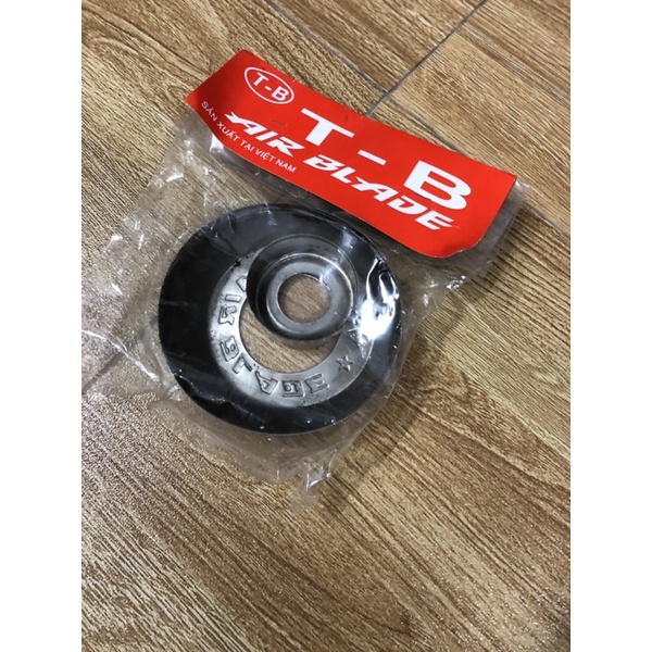 Ốp chụp đuôi pô inox xe AB Air blade đời 2007->2010