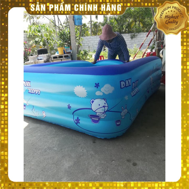 BỂ BƠI 2M1 3 TẦNG CỠ ĐẠI SIÊU TO KHỔNG LỒ CHO BÉ VÀ CẢ GIA ĐÌNH