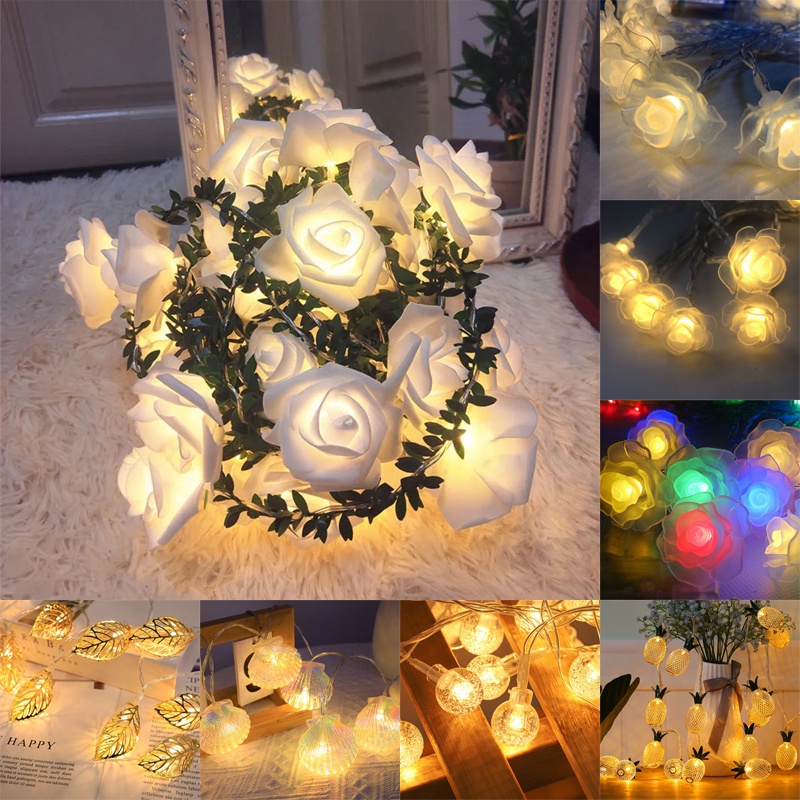 Dây Đèn LED 1.5m Nhiều Kiểu Độc Đáo Trang Trí Nhà Cửa