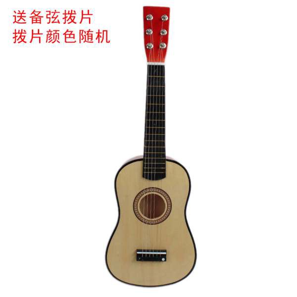 Guitar màu đen loại nhỏ 23 inch bằng gỗ chất lượng cao