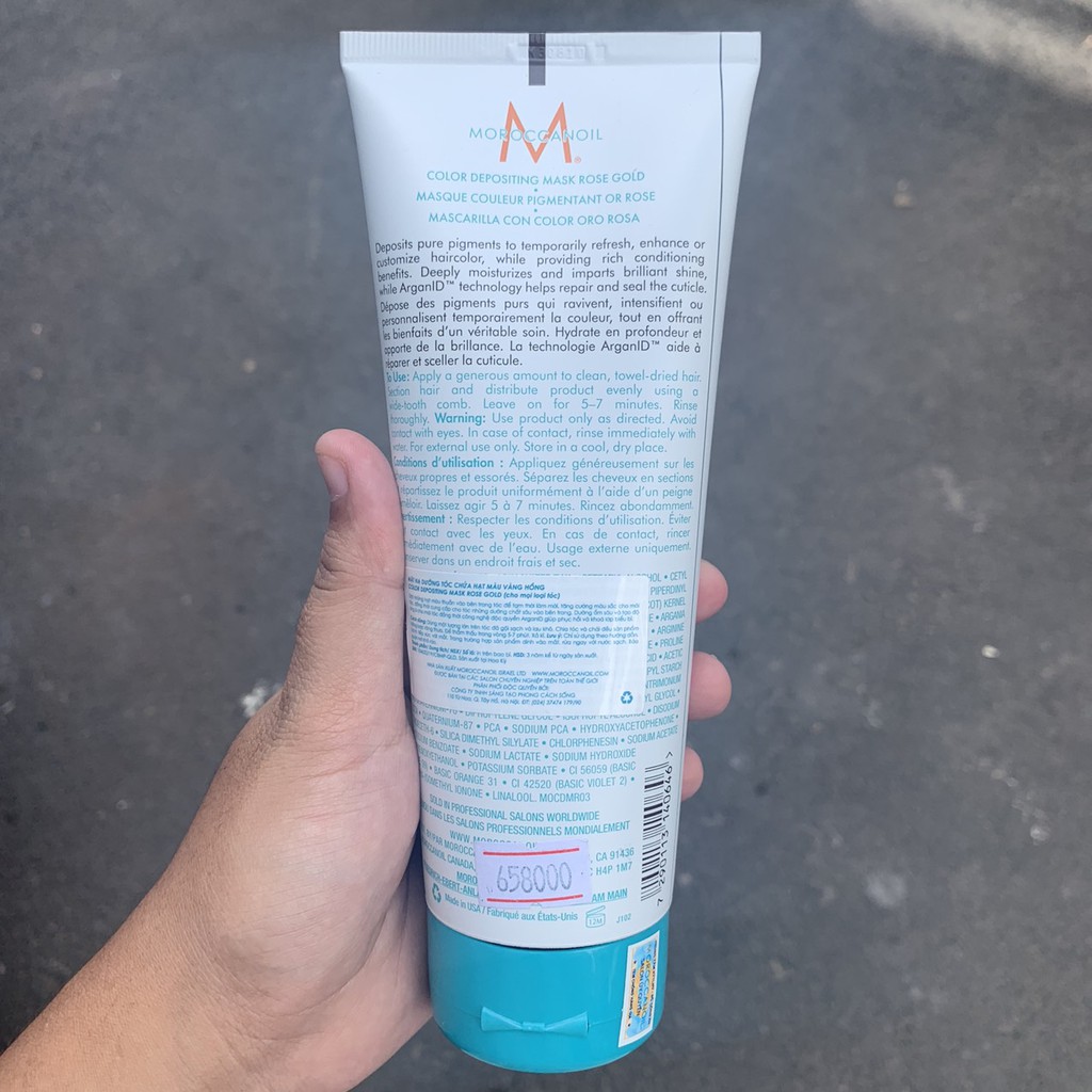 [Chính Hãng]HẤP GIỮ MÀU TÓC NHUỘM Moroccanoil Color Depositing Mask 200ml | BigBuy360 - bigbuy360.vn