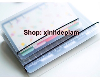 (Rẻ nhất) Sổ planner Crystal pha lê + tặng kèm sticker