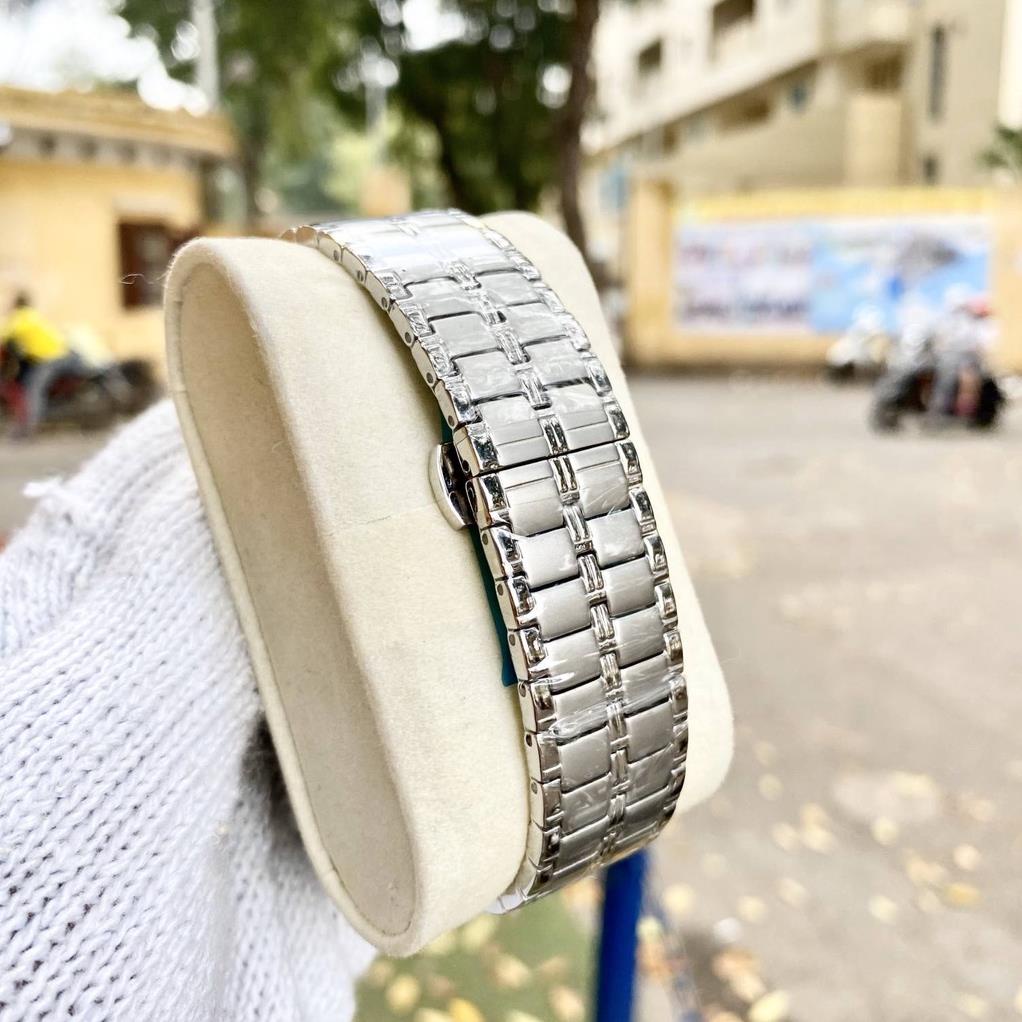 Đồng Hồ Nam Omega Sapphire OM037 TRẮNG Chống Xước, Chống Nước TUYỆT ĐỐI