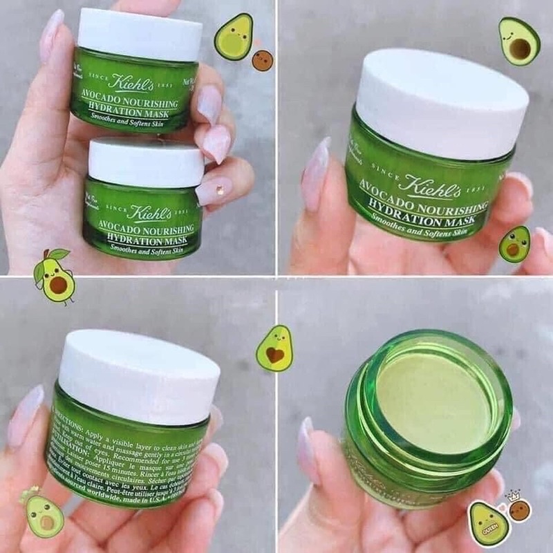 MẶT NẠ BƠ KIEHL’S AVOCADO NOURISHING HYDRATION MASK