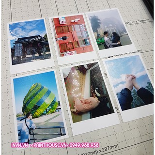 IN ẢNH POLAROID 6x9 CM [100 ẢNH]
