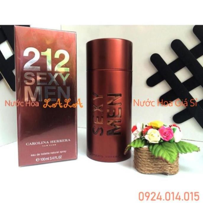 Nước Hoa Nam 212 Sexy Man 100ml - Nước Hoa Cao Cấp, Mùi Thơm Quyến Rũ, Lưu Hương Lâu