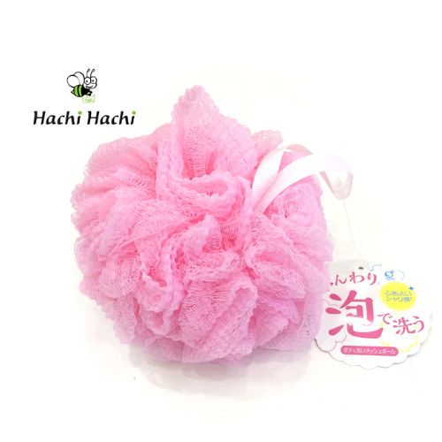 Bông tắm tạo bọt Okazaki (nhiều màu) - Giao màu ngẫu nhiên - Hachi Hachi Japan Shop