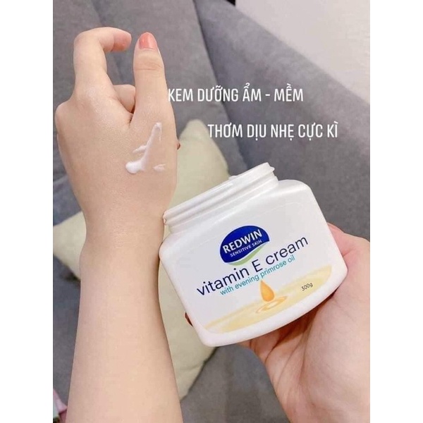 Kem Dưỡng Ẩm Redwin Vitamin E Cream 300g Úc Chính Hãng - Giúp Dưỡng Da Mặt Hết Khô, Nứt Nẻ - Tiệm Nhà Ngọc