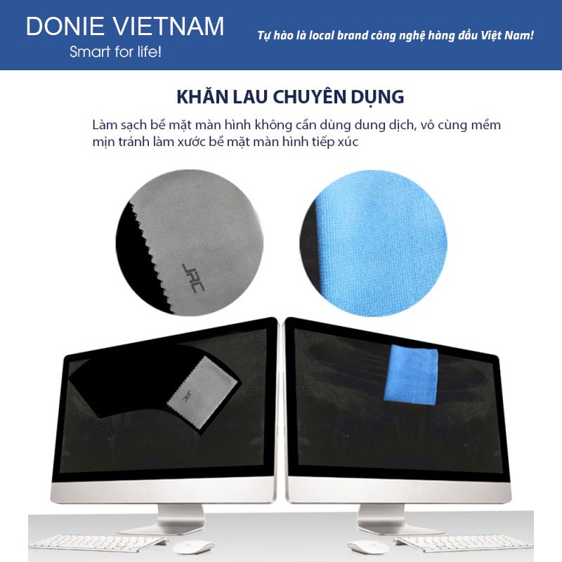 Bộ Vệ Sinh Laptop 5 in 1 JRC Làm Sạch Macbook, Ipad, Len Máy Ảnh Hàng Chính Hãng