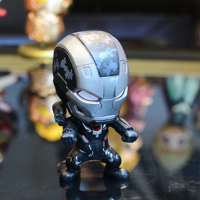 Mô Hình Nhân Vật Siêu Anh Hùng Deadpool Iron Man Spider-Man Thanos
