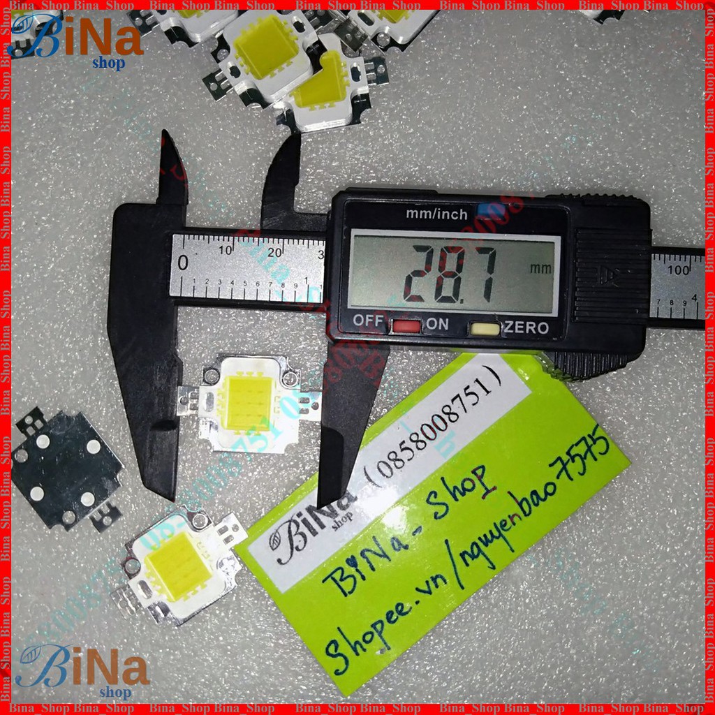 Chip Led 5W DC 12V trắng/vàng (tự chọn)