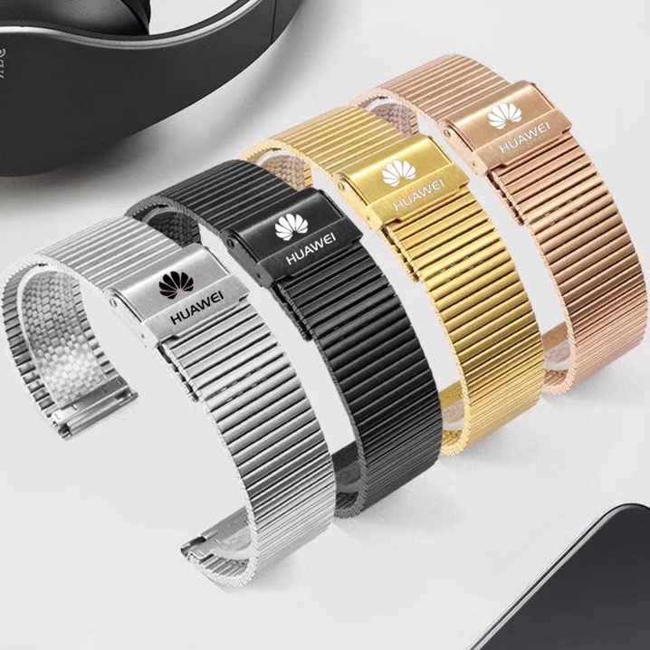 Dây Đeo Bằng Thép Không Gỉ 22mm Cho huawei gt3 46mm / gt2 46mm / gt2 pro / watch3 / 3pro / gt2e / gt / Huaweirunner / 2pro honor magic2 46mm / gs pro