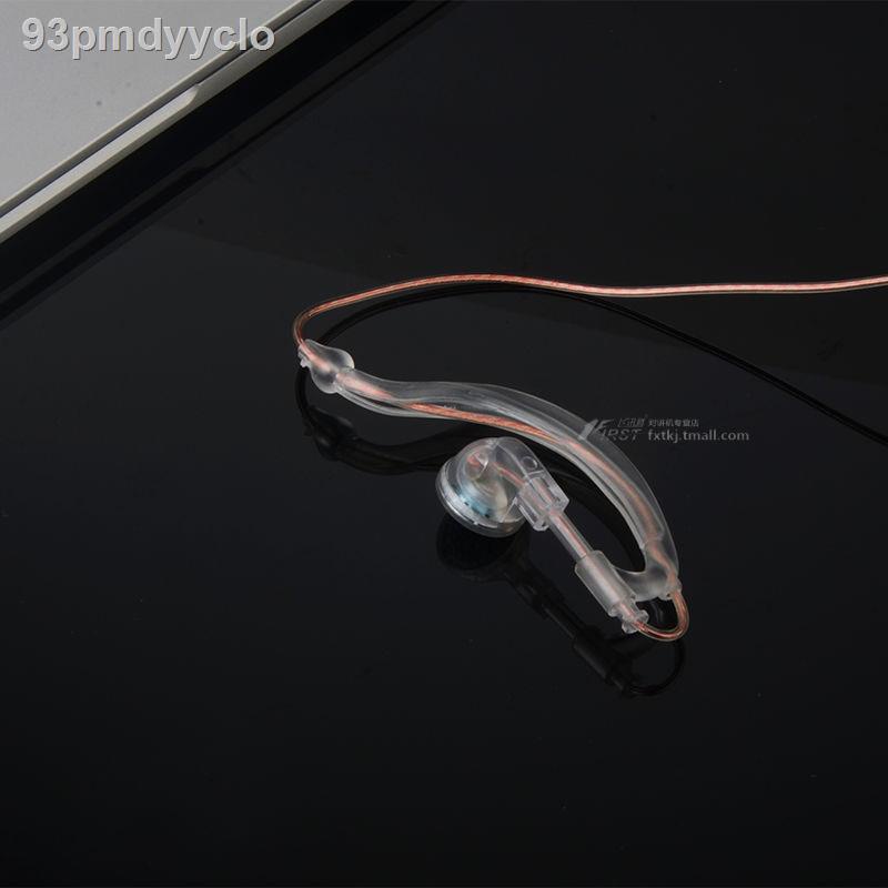 ✌ ﹍♟┅Tai nghe bộ đàm Tai nghe điện thoại Loại móc tai Loại trong tai Dây dày đầu K Cáp tai nghe đa năng tron