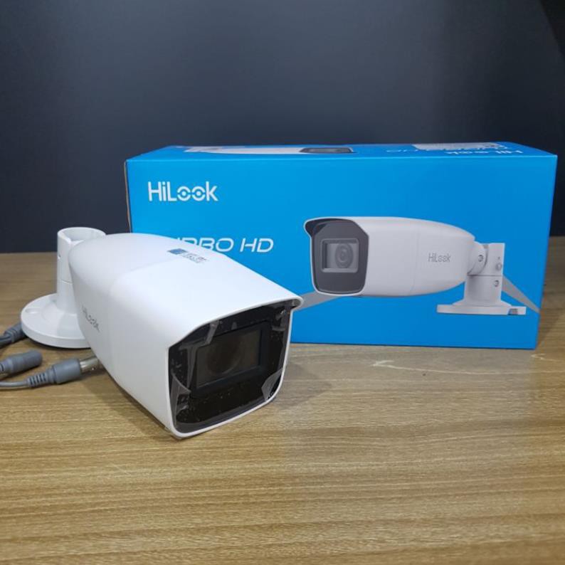 Camera HD-TVI hồng ngoại 4.0 Megapixel HILOOK THC-B340-VF thay đổi tiêu cự - Hàng chính hãng