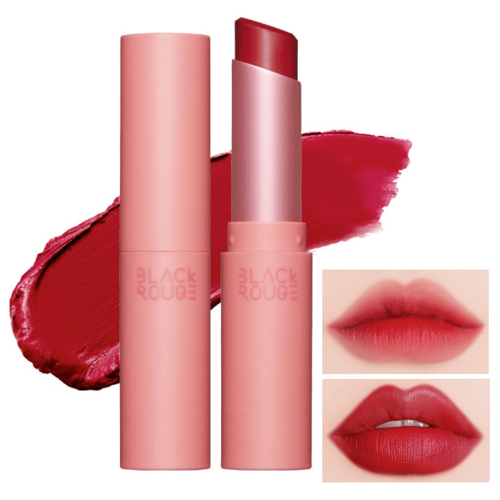 [Dạng Thỏi] Son Lì Black Rouge Rose Velvet Lipstick R01 Lady Rose - Đò Cherry