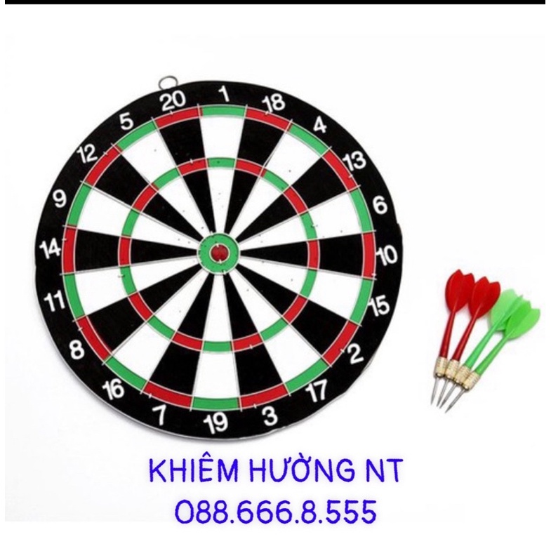 Bảng Phóng Phi Tiêu Bằng Nhựa An Toàn Cao Cấp và Mũi Tiêu Có Móc Treo Cực Tiện
